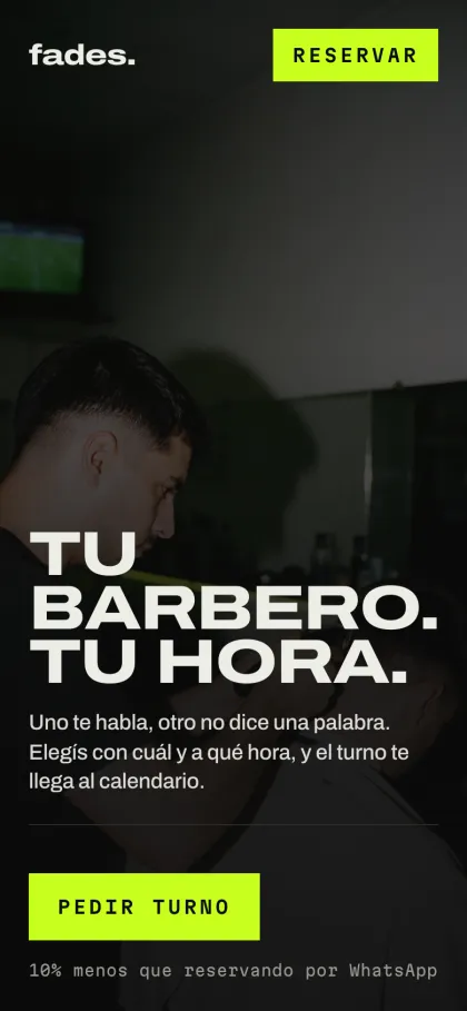 La misma portada en un teléfono