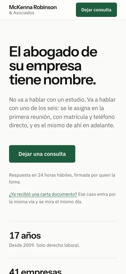 La misma portada en un teléfono