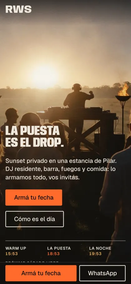 La misma portada en un teléfono